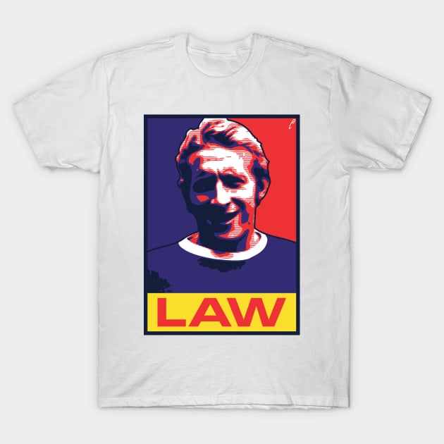 Law - SCOTLAND T-Shirt by DAFTFISH